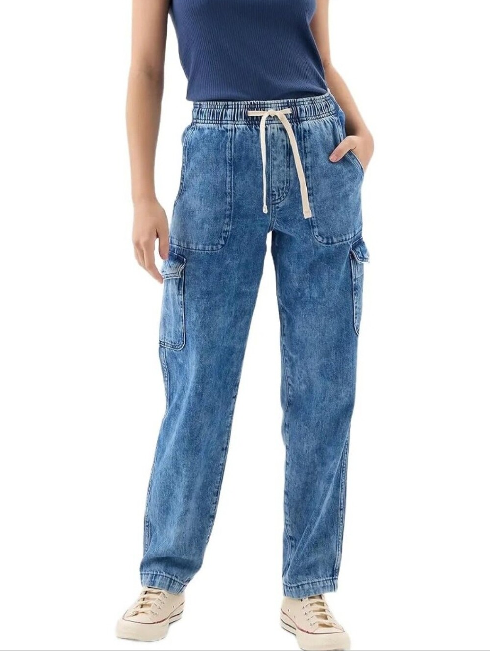 Gap "Easy Jean" Denim Cargoes - Size XL